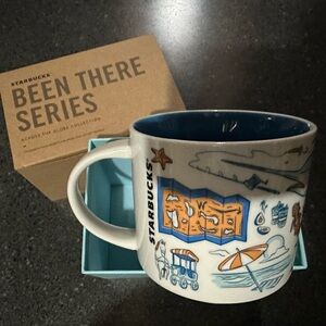 Starbucks Been There Series Ceramic Souvenir Mug - White & Blue-Bahamas